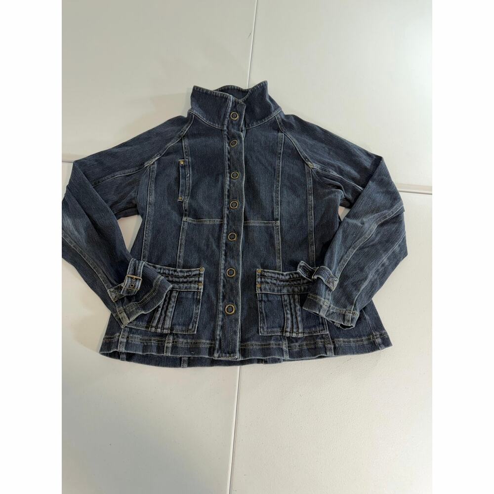 Coldwater Creek Dark Wash Denim Jacket
